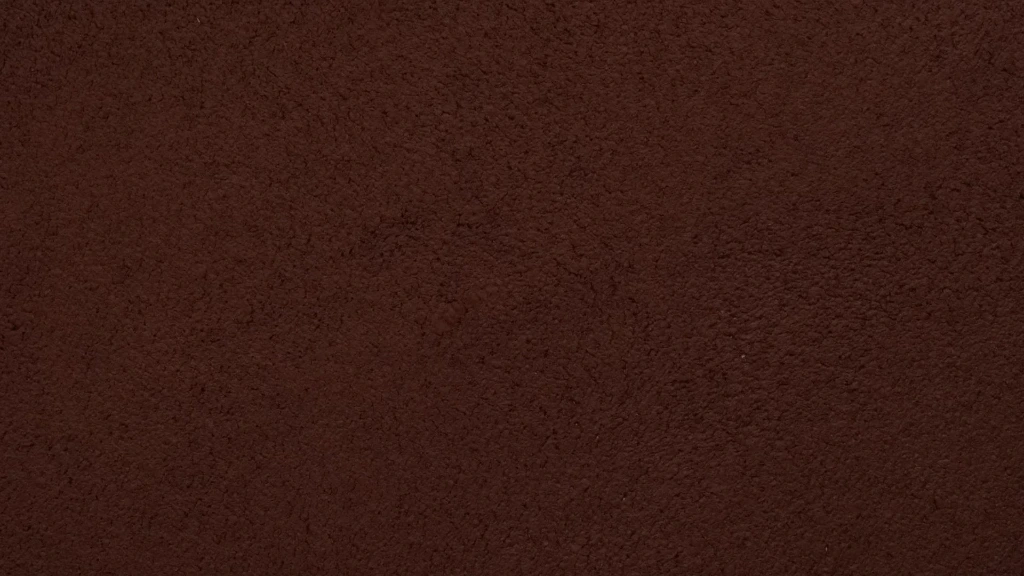 Baumwollputz Farbdekor Cognac