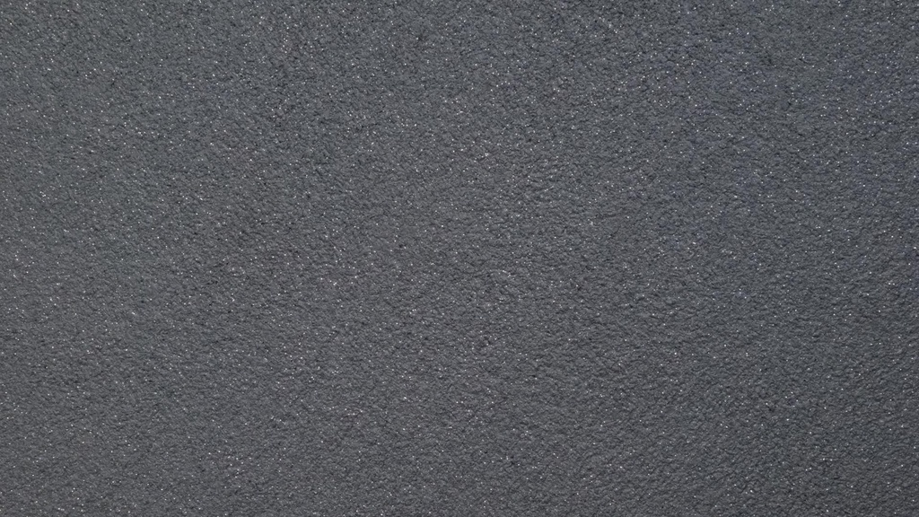 Baumwollputz Farbdekor Anthrazit E mit Silberglimmer