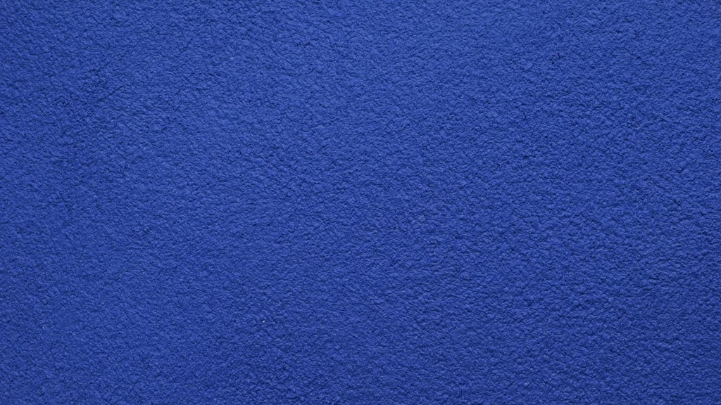 Baumwollputz Farbdekor Blau