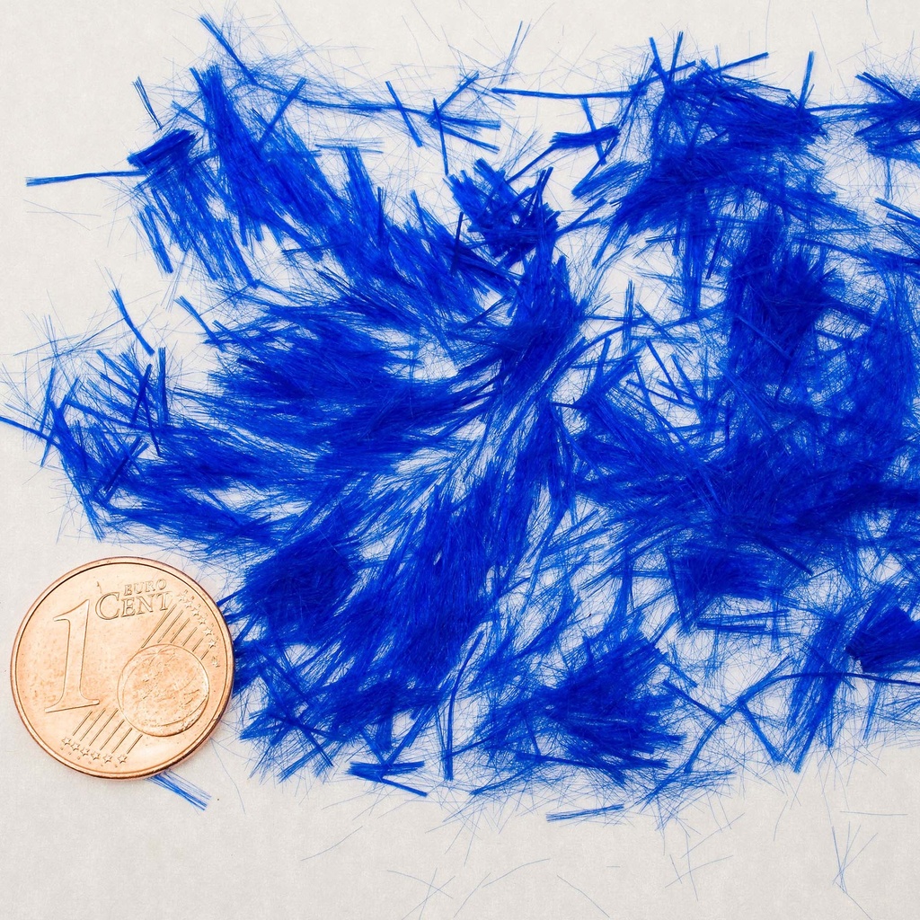 Farbfäden Blau