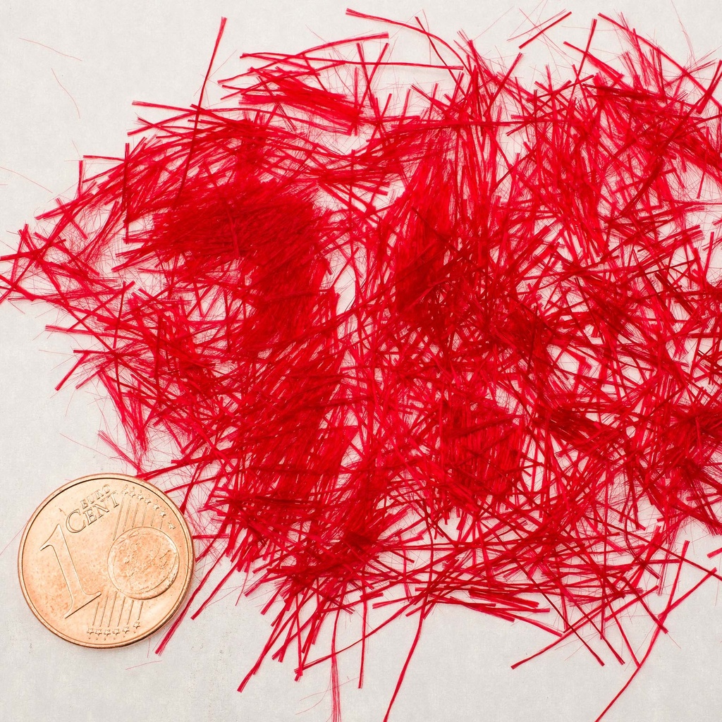 Farbfäden Rot