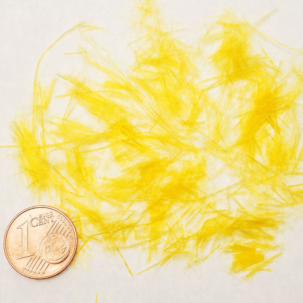 Farbfäden Gelb