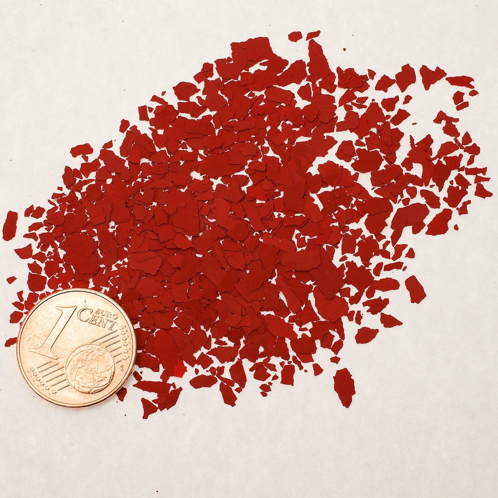 Farbchips Rot