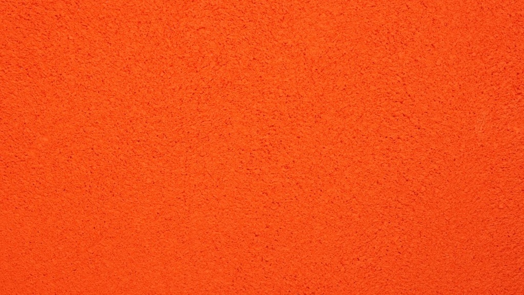 Baumwollputz Farbdekor Rotorange